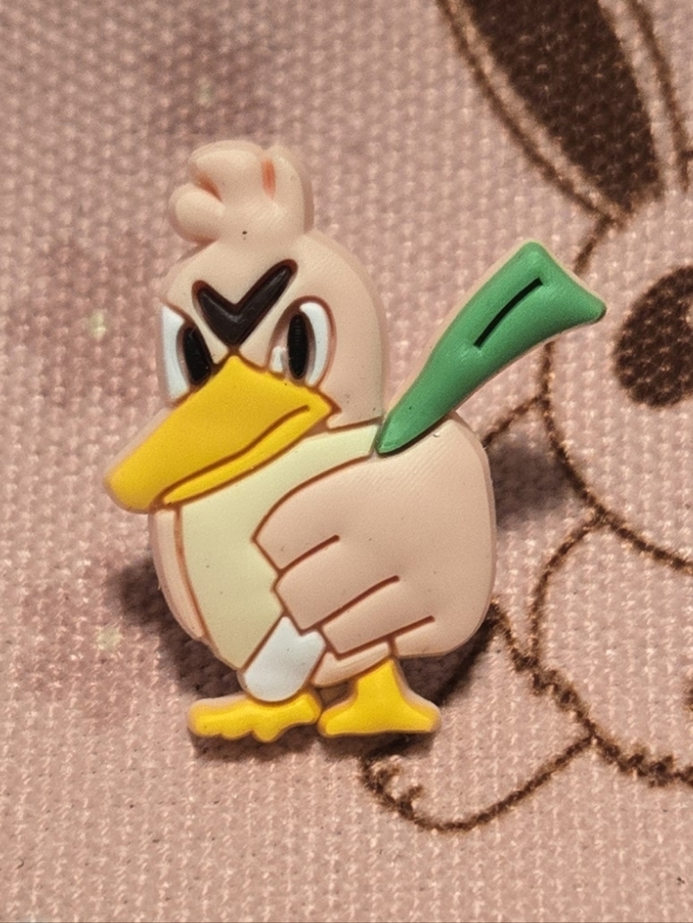 3/$10 Farfetch’d Pokémon Croc Charm – Angry Duck Leek Jibbit